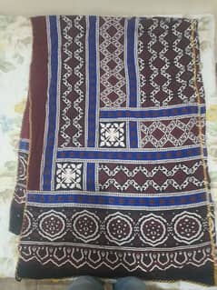 sindhi ajrak shawl (new)