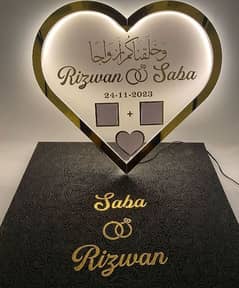 Customized Nikkah Thumb Frame