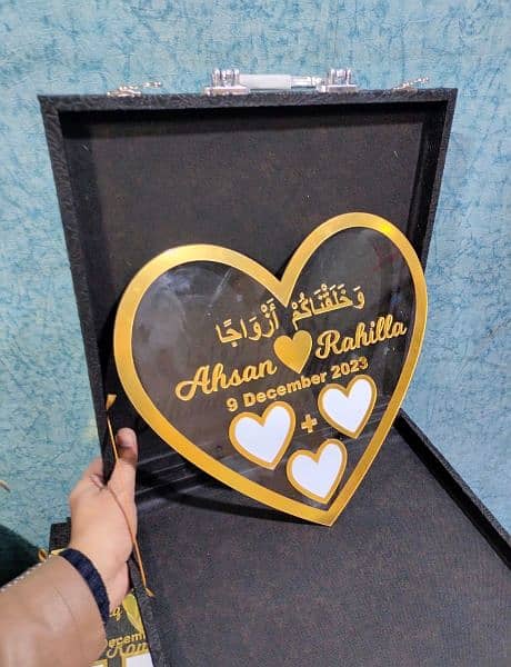 Customized Nikkah Thumb Frame 2