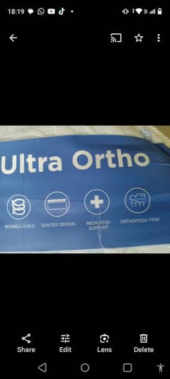 Ultra Ortho spring king size 10-12" thickness