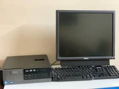Dell 7010 DT with LCD Keybaord, Mouse & Speaker