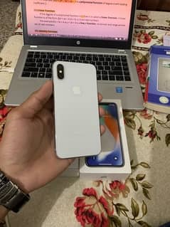 iPhone X 64gb pta approved with box