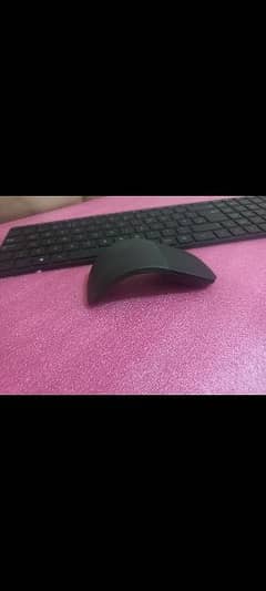 Microsoft Surface Arc Mouse 2 and Bluetooth keyboard