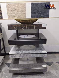 All types of Marble and Granite vanities. #WM