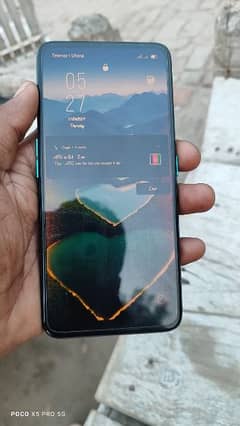 Oppo Reno 2 z . . 8 gb 256 gb condition 9/10 Sirf Back crake