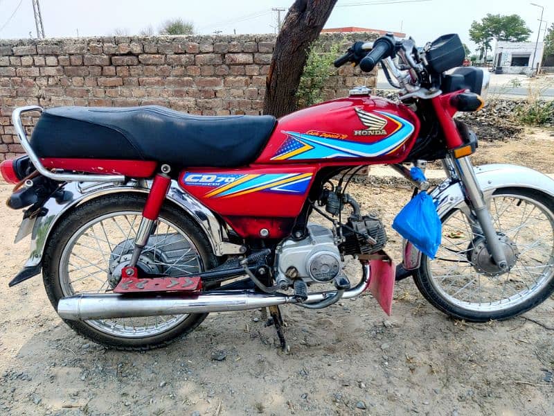 Honda CD 70 2019 Lahore Number New Condition for sale 7
