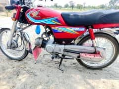 Honda CD 70 2019 Lahore Number New Condition for sale