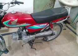 Honda bike 70 CD mot 2017 Karachi number 03437613332