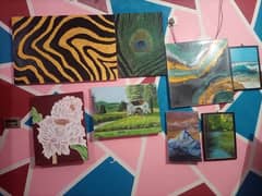 Custom hand made paintings