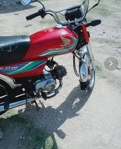 Honda bike CD 70 cc for sale model 2017 all paper clear/0349/7520/844/