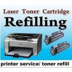 HP/Canon Laserjet Printers Refilling Repairing