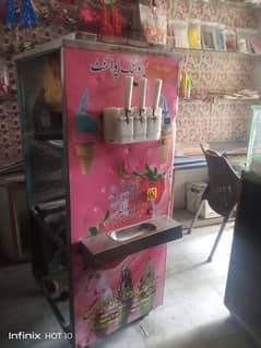 double flower cone ice cream machine and Good work