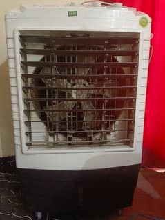 Air cooler with ice bottles