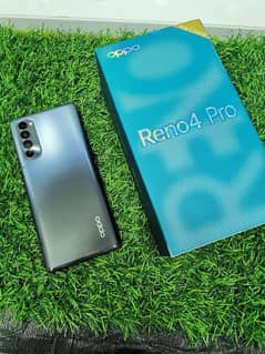 Oppo Reno 4 Pro 8 GB Ram 256 gb momery full Box 03193220625