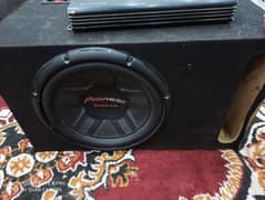 amplifier rock mars Pioneer original woofer