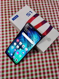 vivo s1 4 GB Ram 128 GB momery full Box 03193220625