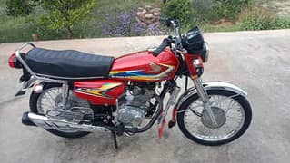 Honda 125 CG 2019 model for urgent sale