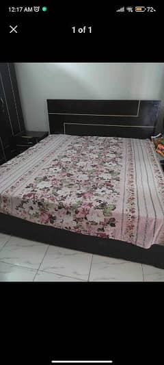 king size bed with metress 6 by 6.5 0