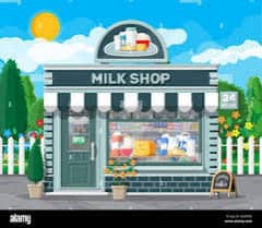 Milk Shop Worker Needed