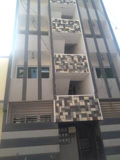 Flat For sale first floor New building main korangi crossing 31 G Allah wala t