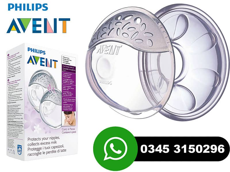 Philips AVENT Comfort Breasts Shell Set 0