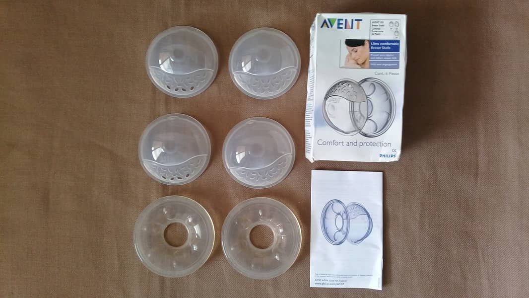 Philips AVENT Comfort Breasts Shell Set 1