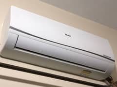 HAIER AC DC INVERTER 1 TON LUSH CONDITION