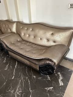 3 2 1 Sofa Set in Leatherette finish for sale