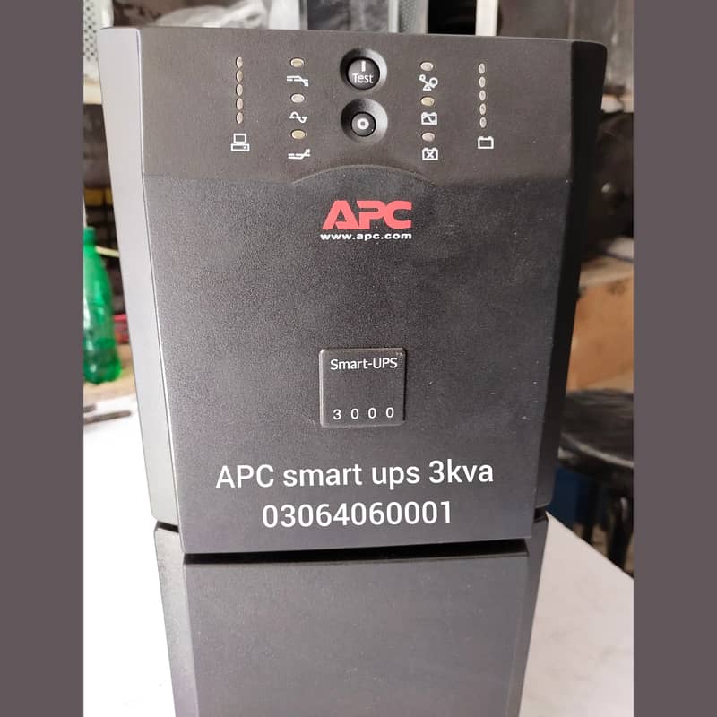 APC SMART UPS 3KVA, 5KVA, 10kva,20kva ready stock all models 3