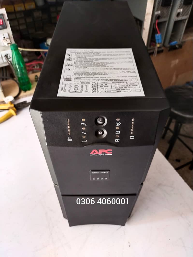 APC SMART UPS 3KVA, 5KVA, 10kva,20kva ready stock all models 4