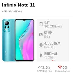 infinix note 11