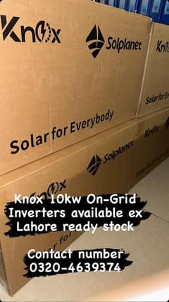 knox 15 kw On-Grid Solis inveter electronic solar inverter