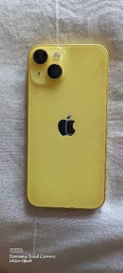 iphone 14 yellow Battery 100% 2 months Use