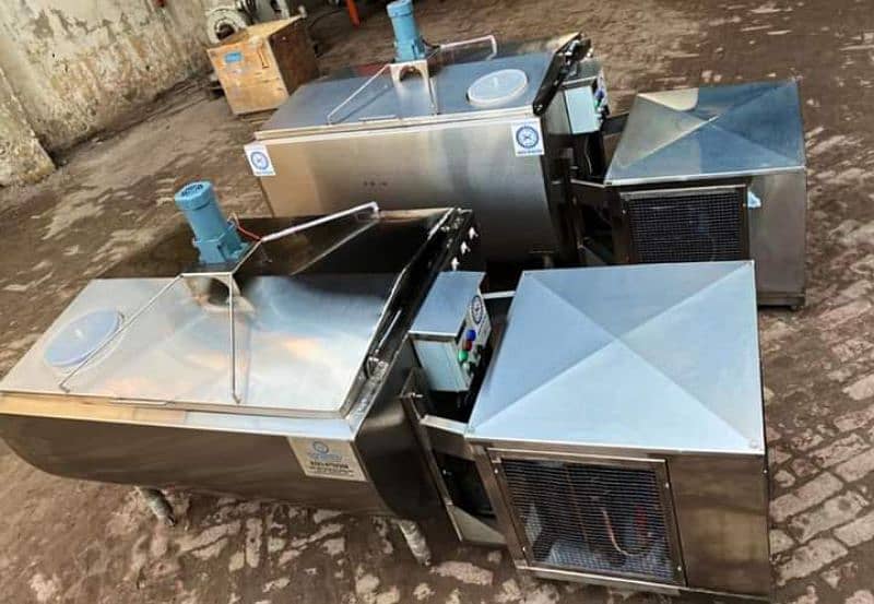 Milk Chiller & Milk packing Machine 9