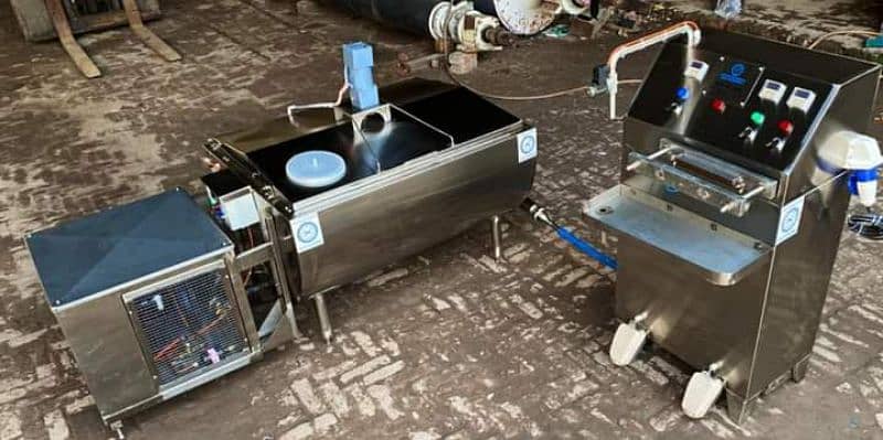 Milk Chiller & Milk packing Machine 16