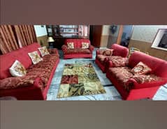 wooden  7 seater sofa for reasonable price