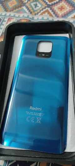 Redmi Note 9s Back Glass with ce logo