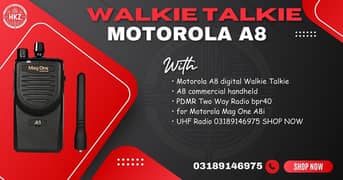 Walkie Talkie | Wireless Set Official Motorola A8 Two Way Radio