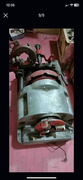 PIPE THREADING MACHINE NPT 240V 1