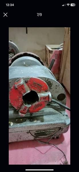 PIPE THREADING MACHINE NPT 240V 5