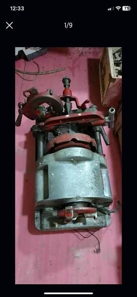 PIPE THREADING MACHINE NPT 240V 8