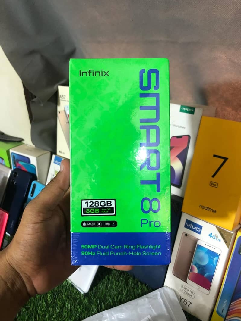 Infinix Smart 8 Pro l 8/128 Sealed Pack 0