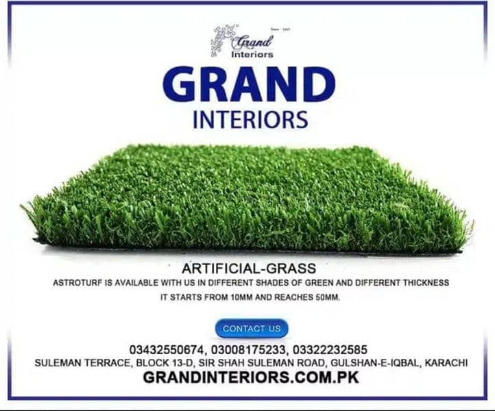 Artificial grass Astro turf sports grass Fields grass Grand interiors 1