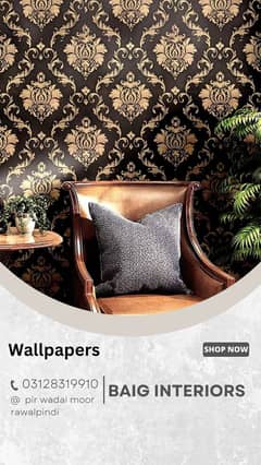 wallpapers/glass paper/Fall ceilings/vinyl flooring/Window Blinds