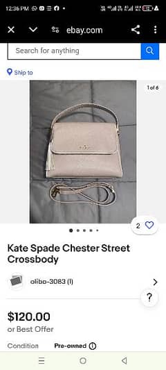 original imported handbag for sale