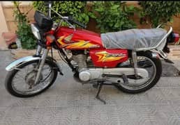 Honda CG125 Bike model 2021 All Dacument clear