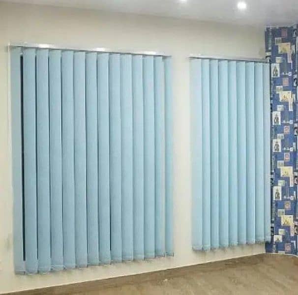 window blinds curtains wooden roller vertical blind by Grand interiors 0