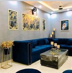 1 Bedroom VIP Full furnish flat per day available in Bahria town Lahore 0