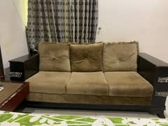 6 Seater Complete Sofa Set Lush Condition