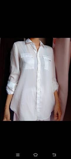 button down white shirt